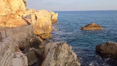 Coast için yapılan Cap d'Ail, Cote d'Azur, Fransa