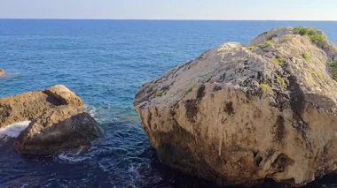 Coast için yapılan Cap d'Ail, Cote d'Azur, Fransa