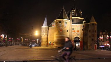 Nieuwmarkt Meydanı, Amsterdam, Hollanda Waag (
