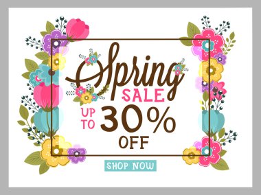 Bahar Satış Broşürü, Afiş veya Banner tasarımı.