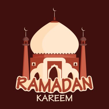 Ramazan Kareem Için Yaratıcı Cami.