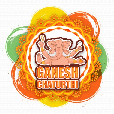 Ganesh Chaturthi için Lord Ganesha.