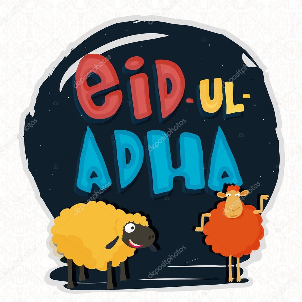 Funny Sheeps for Eid-Al-Adha Mubarak. Stock Vector Image by ©alliesinteract #121073092 Funny Sheeps for Eid-Al-Adha Mubarak. Stock Vector Image by ©alliesinteract #121073092