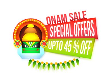 Onam Satış Afiş, Banner veya Flyer tasarım.