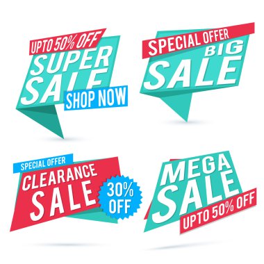 Satış Kağıt Etiketi veya Banner tasarımı.