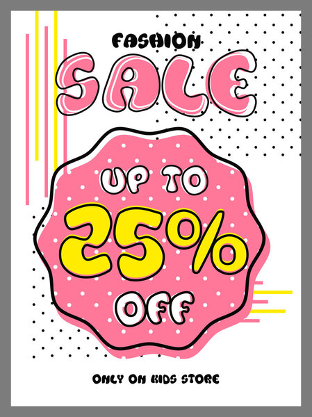 Fashion Sale Poster, Banner or Flyer Design.