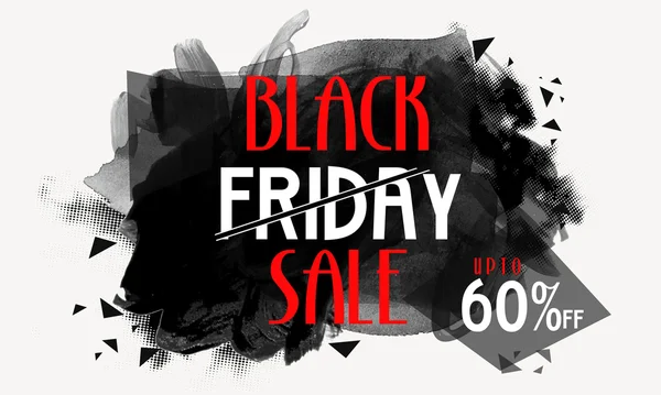 Black Friday Sale Poster, Banner ou Flyer design . —  Vetores de Stock