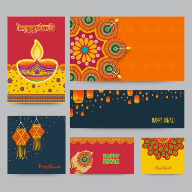 Sosyal Medya Post ve Başlık Diwali kutlama için.