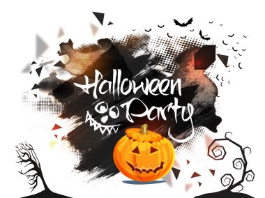 Cadılar Bayramı Partisi Afiş, Afiş veya Flyer tasarım.