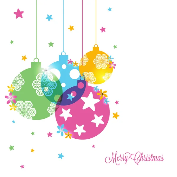Greeting Card for Merry Christmas celebration. — Stock Vector