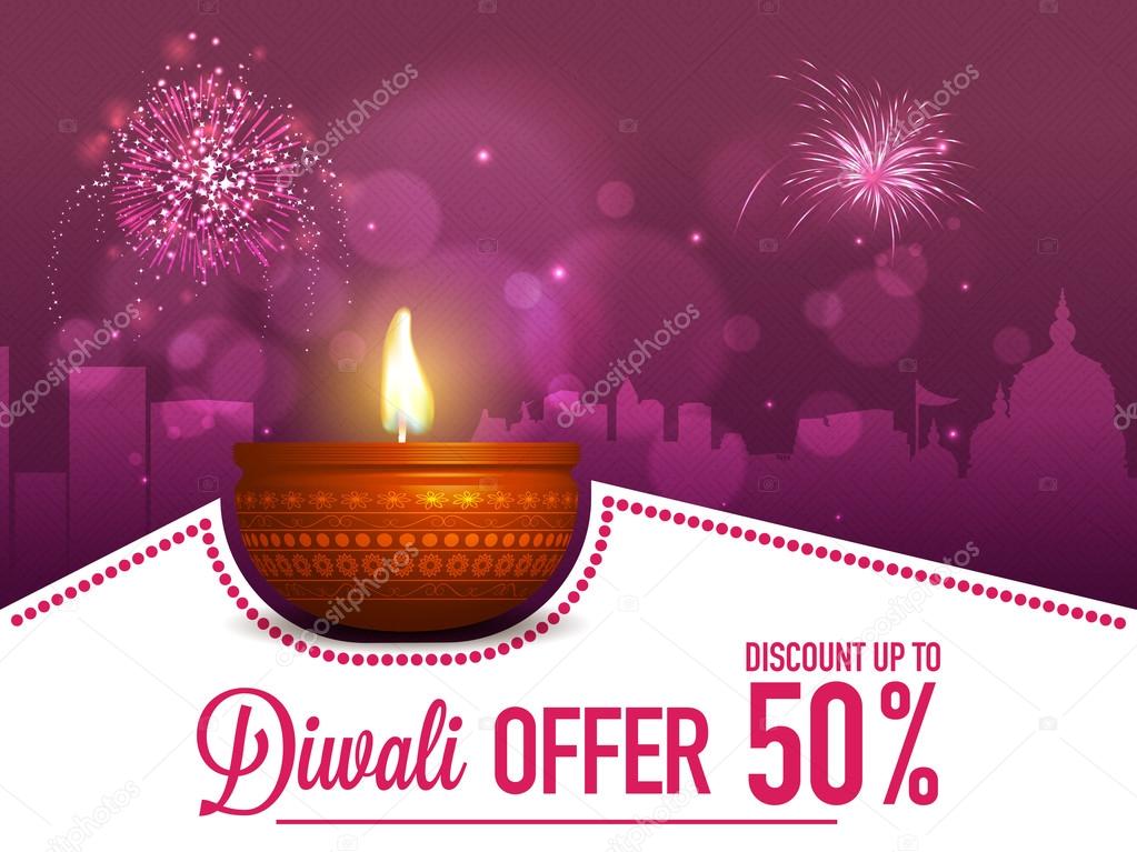Diwali Sale Poster, Banner or Flyer design. Stock Vector Image by  ©alliesinteract #123785896