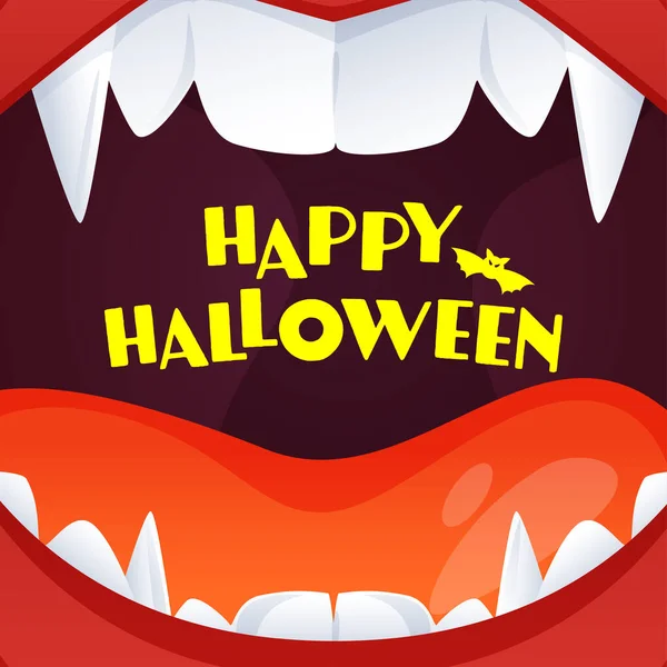 Imagem de vetor de dentes de Halloween