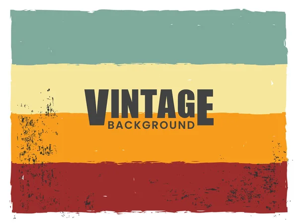 Vintage Bakgrund Med Brush Stroke Effect — Stock vektor