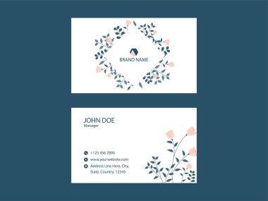 Zarif İş Kartı Şablonu.