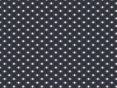 Kusursuz Elmas Kare Şablonu Siyah ve Beyaz Arkaplan.