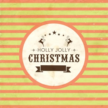 Poster, afiş ve Noel için el ilanı.