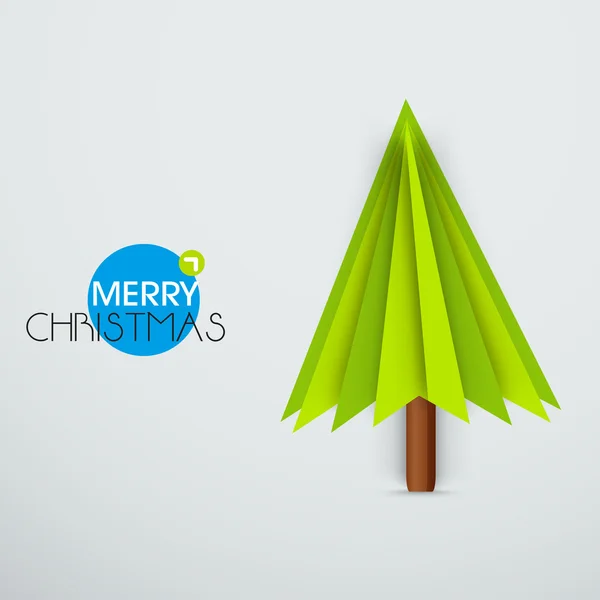 Veselé vánoční přání design. — Stockový vektor