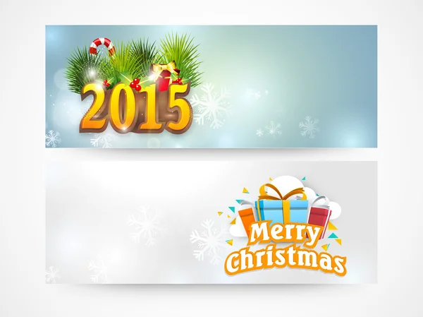 God Jul gratulationskort design. — Stock vektor