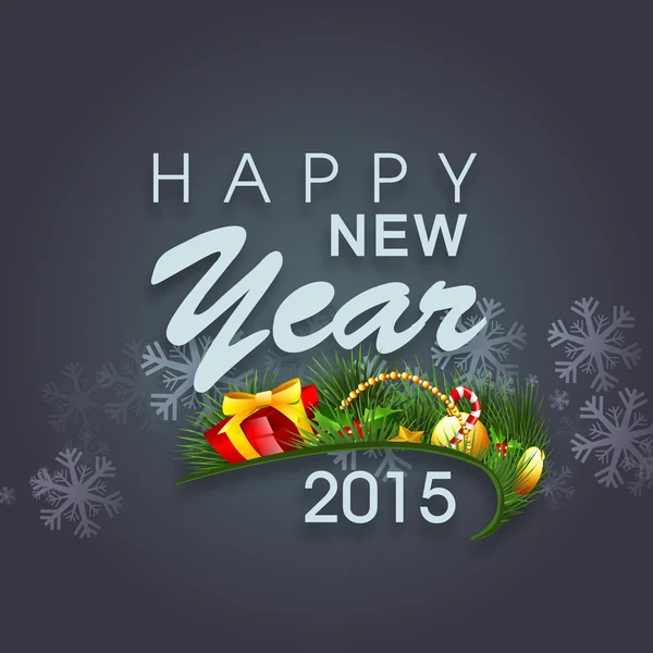 海报和横幅 2015 年新的一年快乐. — 图库矢量图片