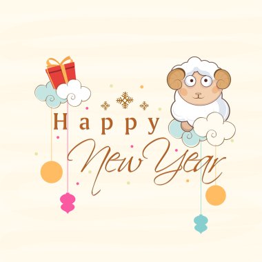 Mutlu yeni yıl 2015 kutlamaları.