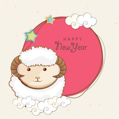 Mutlu yeni yıl 2015 kutlamaları.