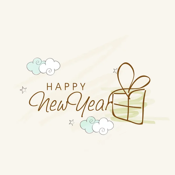 Feliz Año Nuevo 2015 celebraciones . — Vector de stock