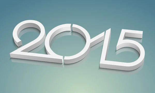 Γιορτή του Ευτυχισμένο το νέο έτος 2015. — Διανυσματικό Αρχείο