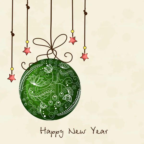 Bonne année célébration. — Image vectorielle