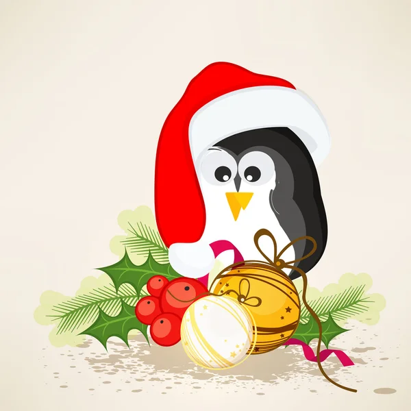 Concept van het vieren Merry Christmas. — Stockvector