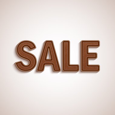 Stylish text design of Sale. clipart