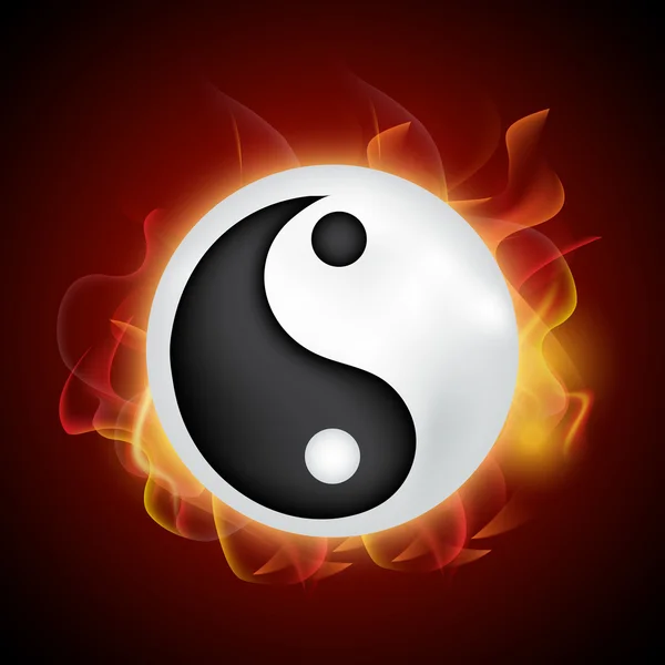 Concept van Chinees met symbool. — Stockvector