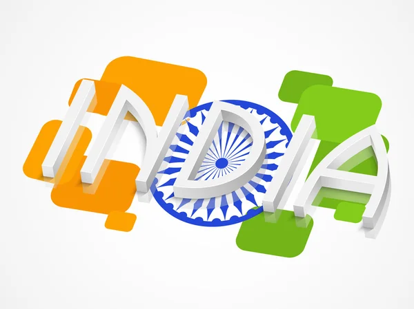 Concepto de Día de la República India y celebraciones . — Vector de stock