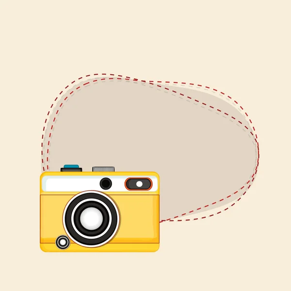 Concept of a camera. — Stock Vector