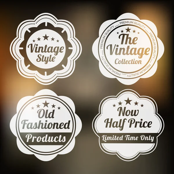 Concept van badge, LabelTag voor winkel. — Stockvector