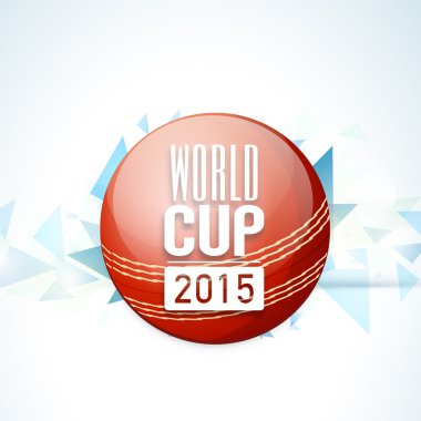 Kriket Dünya Kupası 2015 için kırmızı top.