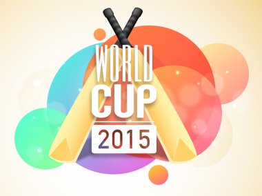 Dünya Kupası 2015 için posteri veya başlığı tasarım.
