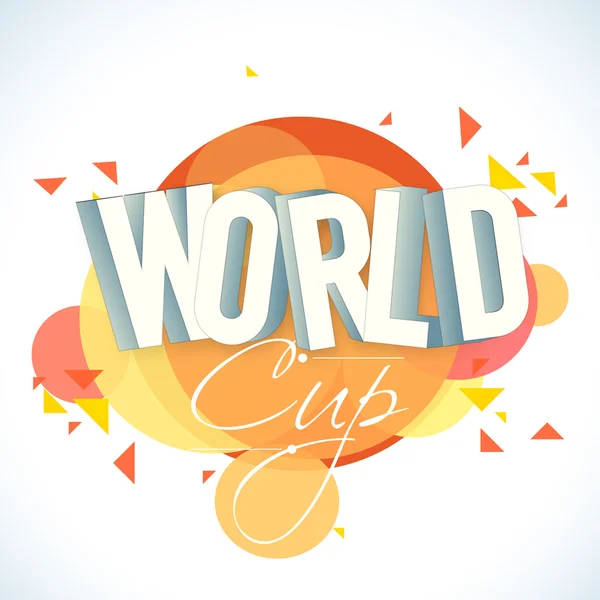 Σχεδιασμός αφίσας ή πανό για αγώνα κρίκετ Κύπελλο κόσμο. — Διανυσματικό Αρχείο