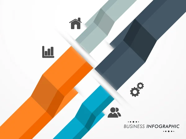 Concetto di business infografica . — Vettoriale Stock