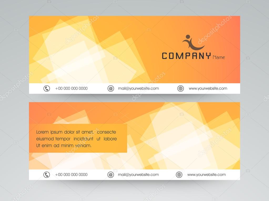 Concept of professional header or banner.