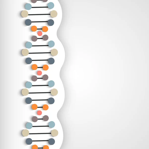 Έννοια της υγείας και της ιατρικής με το Dna. — Διανυσματικό Αρχείο