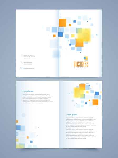 Business flyer, brochure or template.