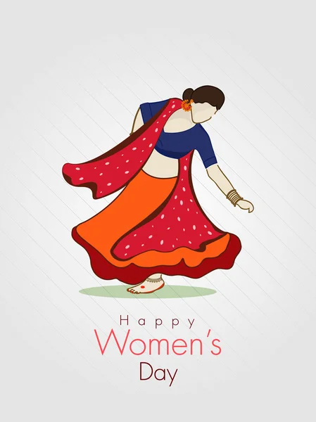Célébration de la Journée internationale de la femme . — Image vectorielle