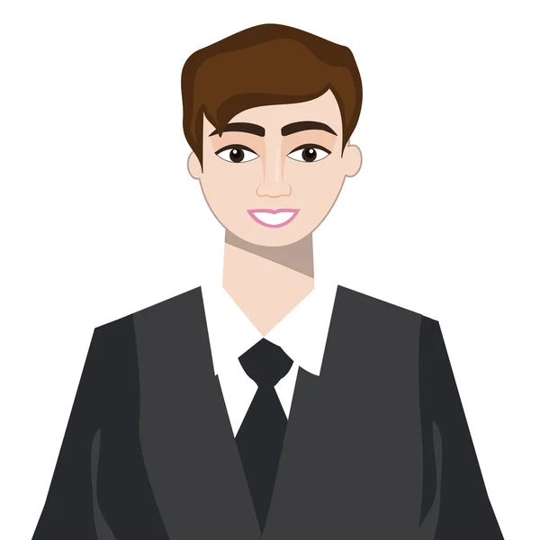 Concept d'avatar d'entreprise . — Image vectorielle