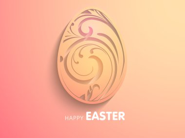 Mutlu Paskalya kutlamaları için güzel yumurta.