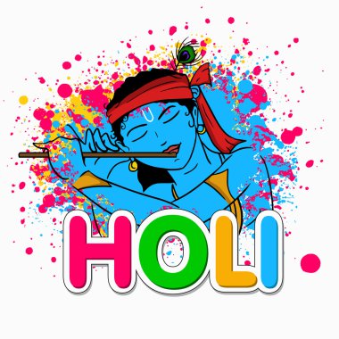 Hint Festivali, bayram kutlama Lord Krishna ile.