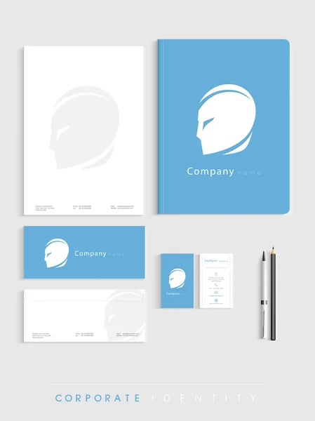 Corporate Identity Kit für Geschäftszwecke. — Stockvektor