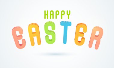 Mutlu Paskalya kutlamaları posteri veya başlığı.