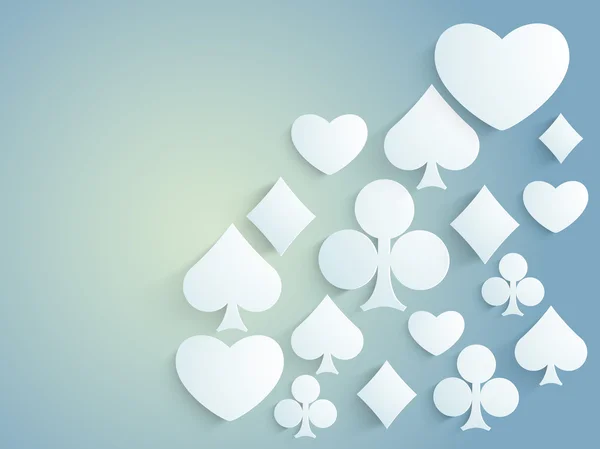Ace Cards Symbole für Casino. — Stockvektor