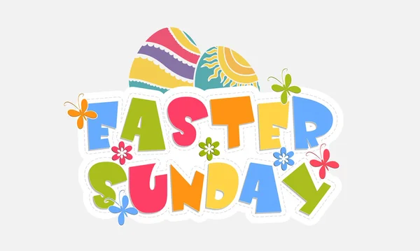 Happy Easter viering concept. — Stockvector