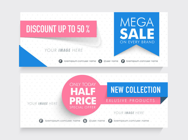 Mega Sale website header or banner.